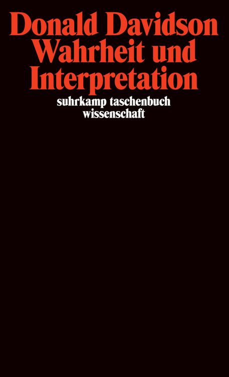 Produktbild: Wahrheit und Interpretation