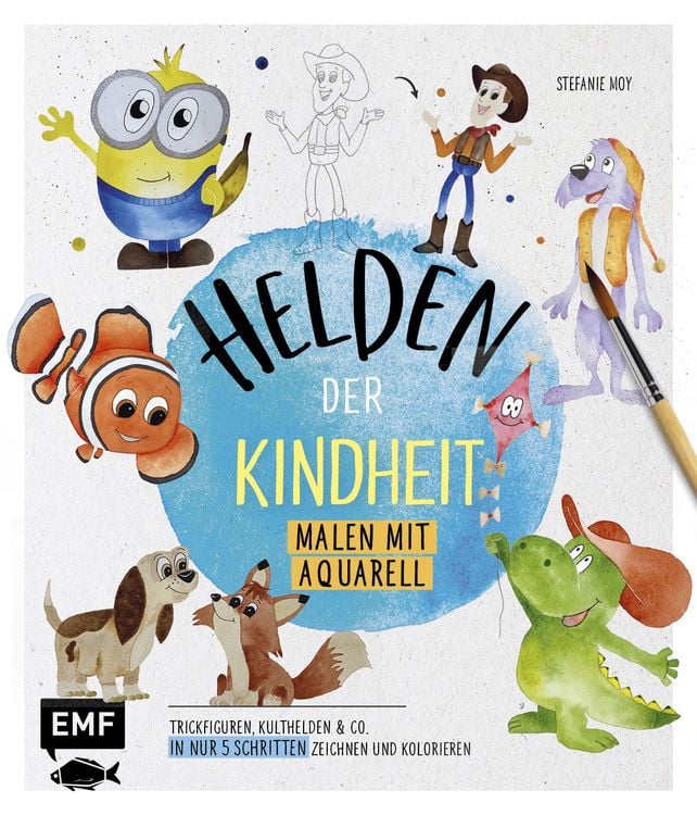 Bild vom Artikel Helden der Kindheit – Malen mit Aquarell vom Autor Stefanie Moy