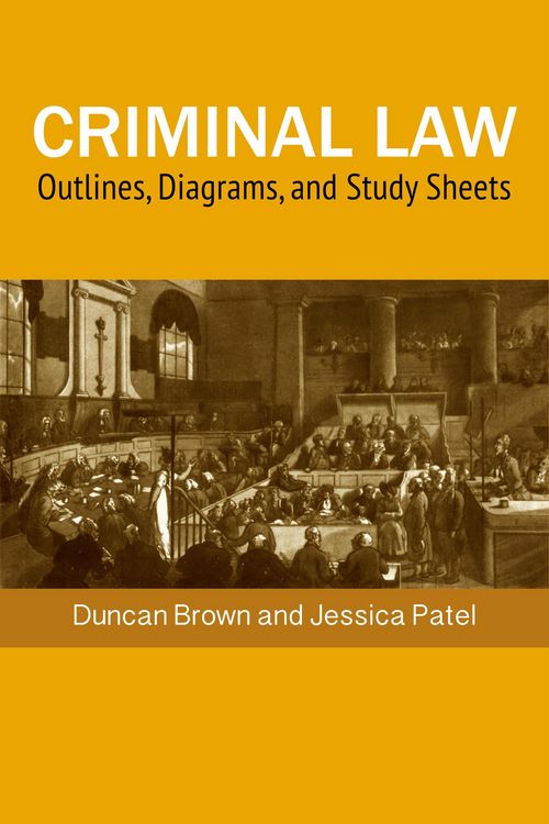 Produktbild: Criminal Law: Outlines, Diagrams, and Exam Study Sheets