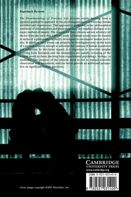 Produktbild: The Phenomenology of Everyday Life