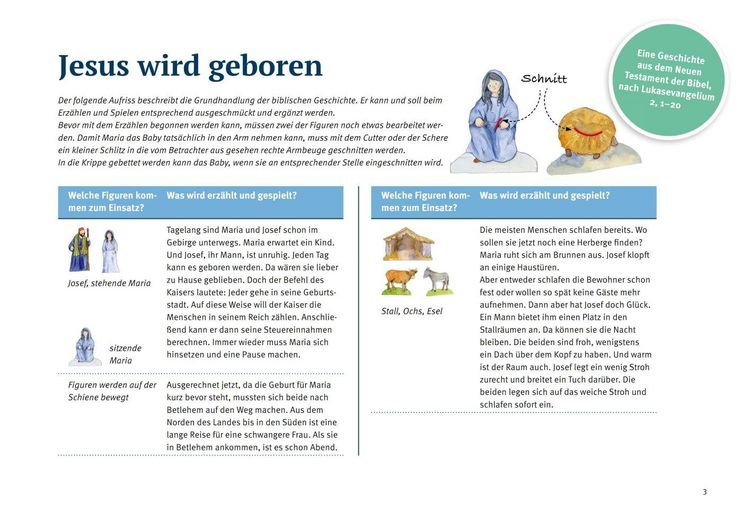 Produktbild: Jesus wird geboren. Erz&auml;hlschienen-Figurenset