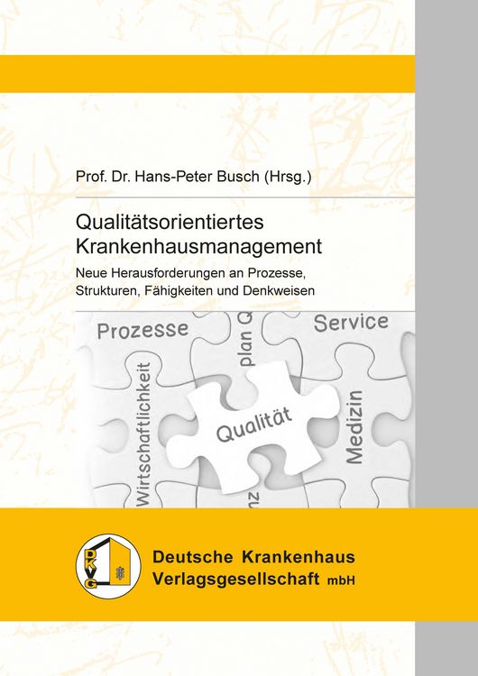 Produktbild: Qualit&auml;tsorientiertes Krankenhausmanagement