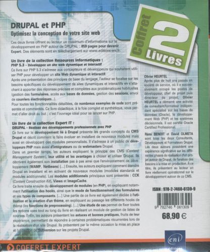 Produktbild: Drupal et PHP : optimisez la conception de votre site web