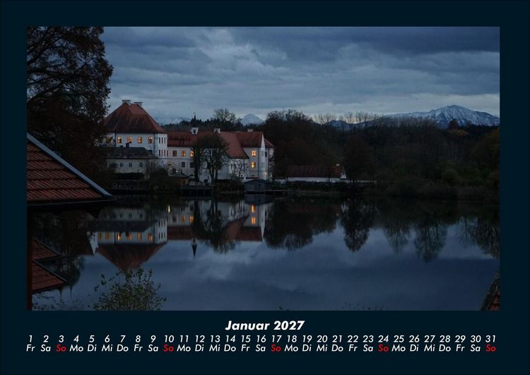 Produktbild: Tage am See 2027 Fotokalender DIN A4