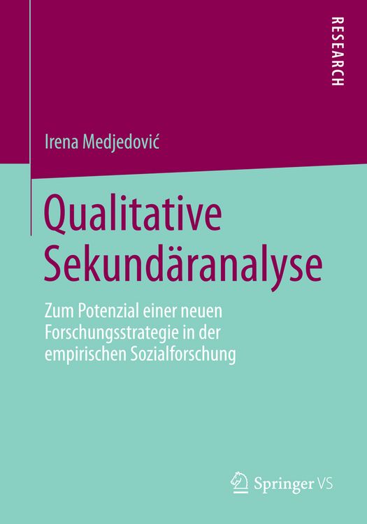 Produktbild: Qualitative Sekund&auml;ranalyse