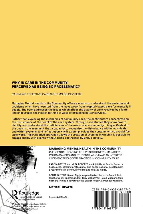 Produktbild: Managing Mental Health in the Community