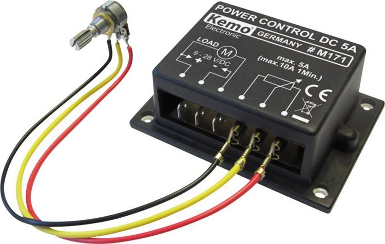 Produktbild: Kemo M171 Leistungsregler Baustein 9 V/DC, 12 V/DC, 24 V/DC