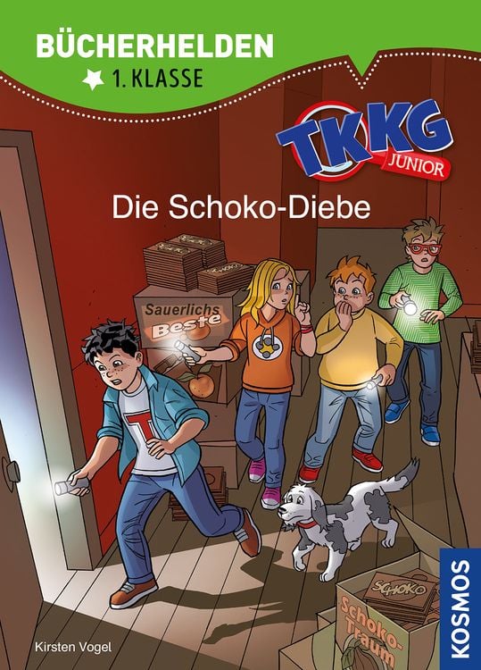 Produktbild: TKKG Junior, Bücherhelden 1. Klasse, Die Schoko-Diebe