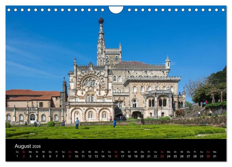 Produktbild: Glanzlichter Portugals (Wandkalender 2026 DIN A4 quer), CALVENDO Monatskalender