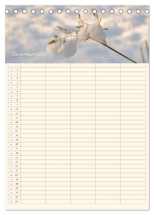 Produktbild: Mit Blick in den Garten (Tischkalender 2026 DIN A5 hoch), CALVENDO Monatskalender