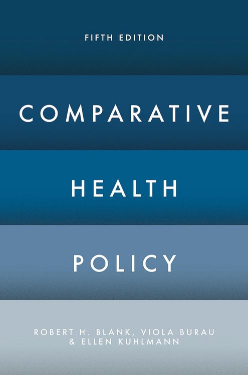 Produktbild: Comparative Health Policy