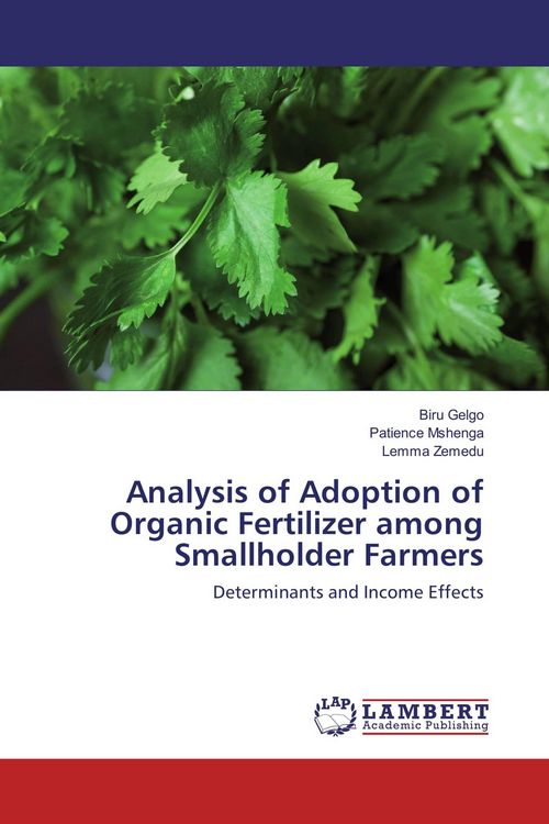 Produktbild: Analysis of Adoption of Organic Fertilizer among Smallholder Farmers