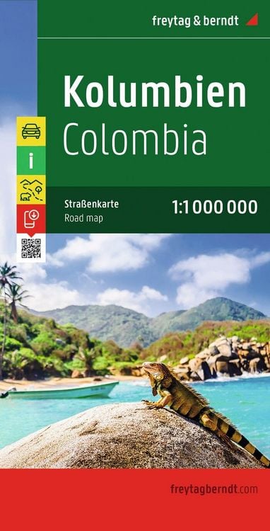Produktbild: Kolumbien, Autokarte 1:1 Mio.