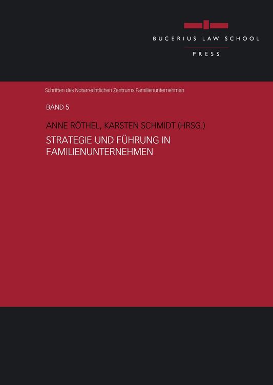 Produktbild: R&ouml;thel, A: Strategie und F&uuml;hrung in Familienunternehmen