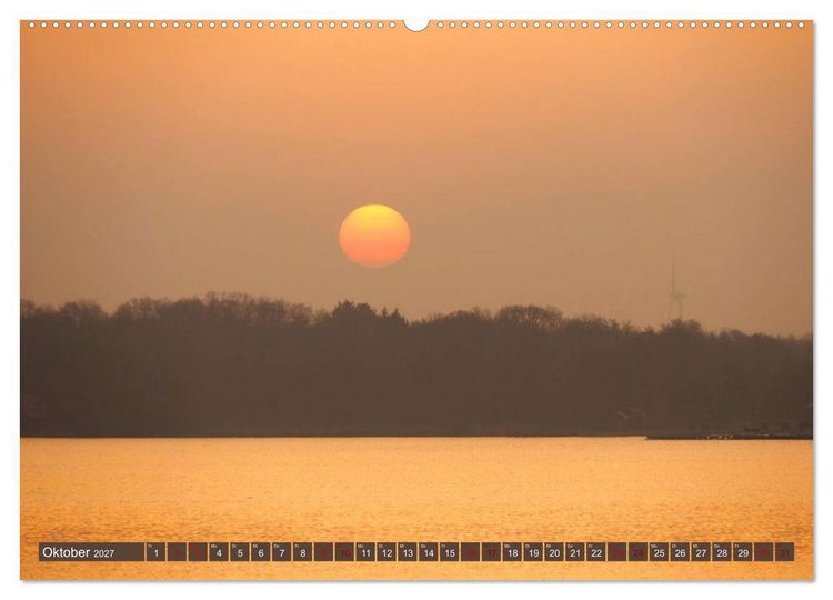 Produktbild: Zwischenahner Meer Momentaufnahmen (Wandkalender 2027 DIN A2 quer), CALVENDO Monatskalender