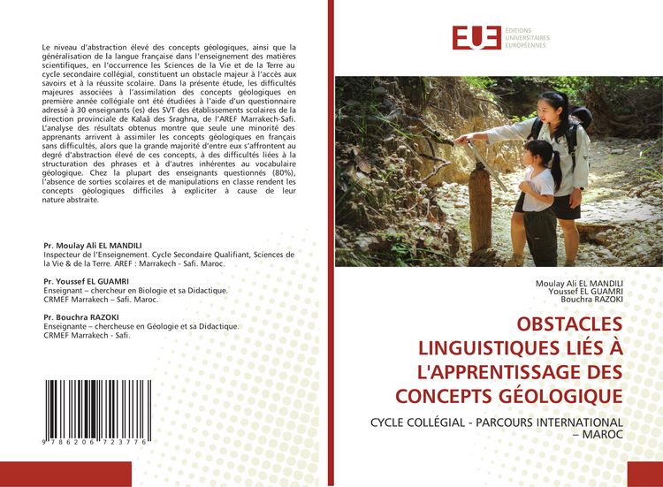 Produktbild: Obstacles Linguistiques Li&eacute;s &Agrave; L'apprentissage des Concepts G&eacute;ologique