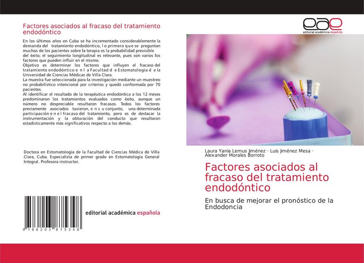 Produktbild: Factores asociados al fracaso del tratamiento endod&oacute;ntico