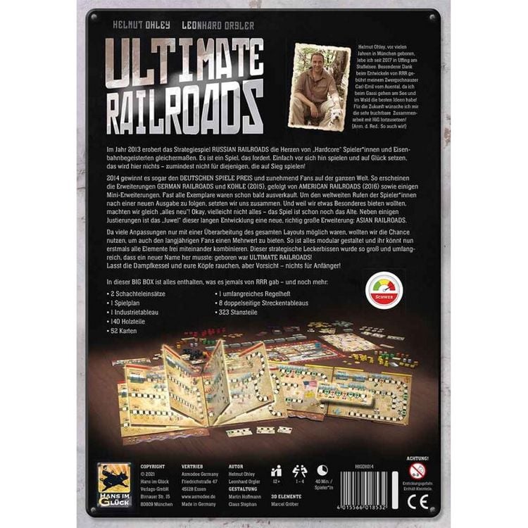 Produktbild: Ultimate Railroads (Spiel)