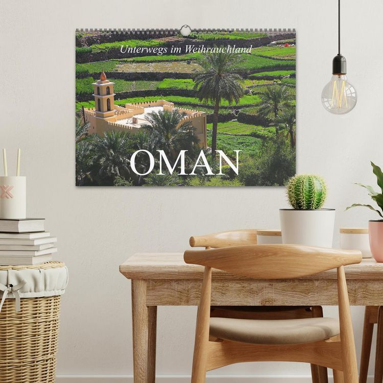 Produktbild: Unterwegs im Weihrauchland Oman (Wandkalender 2026 DIN A3 quer), CALVENDO Monatskalender