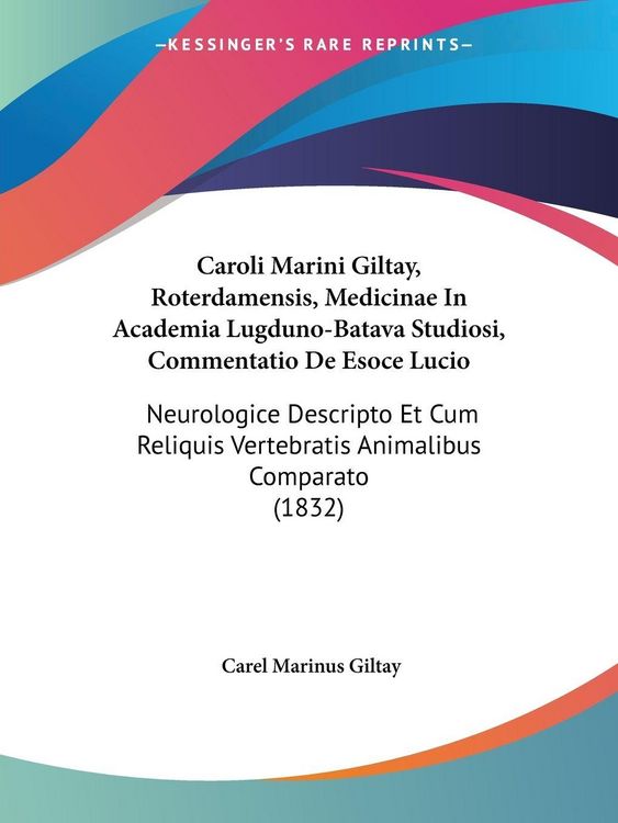 Produktbild: Giltay, C: Caroli Marini Giltay, Roterdamensis, Medicinae In