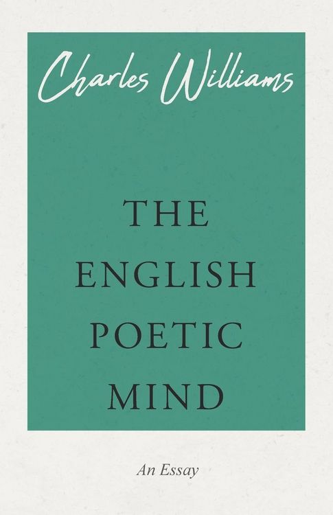Produktbild: The English Poetic Mind