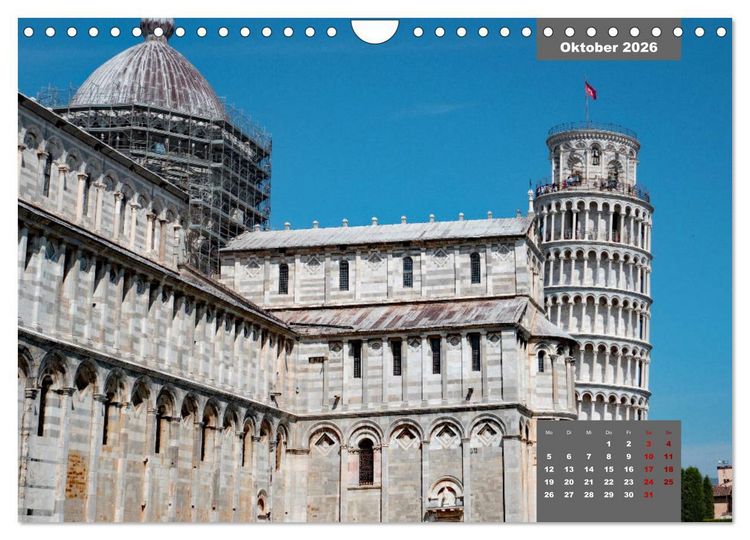 Produktbild: Toskana - eine der sch&ouml;nsten Regionen Italiens (Wandkalender 2026 DIN A4 quer), CALVENDO Monatskalender