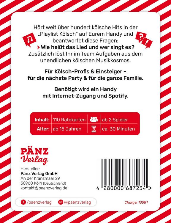 Produktbild: Playlist K&ouml;lsch