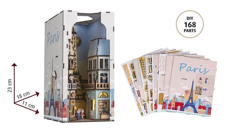Produktbild: Book Nook DIY B&uuml;cherecke Paris