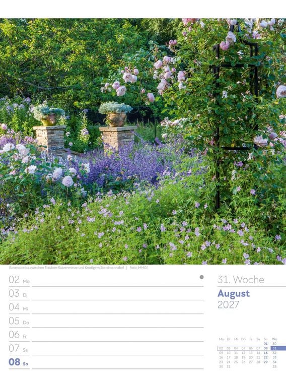 Produktbild: Gartengl&uuml;ck Wochenplaner Kalender 2027