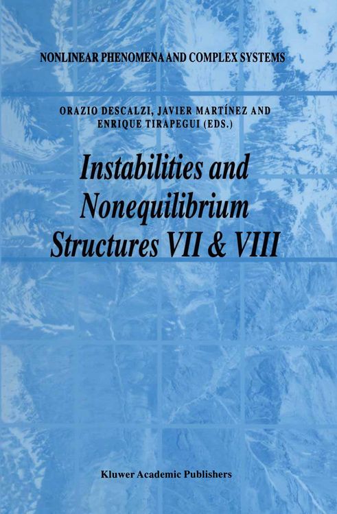 Produktbild: Instabilities and Nonequilibrium Structures VII & VIII