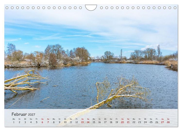 Produktbild: Naturparadies Altm&uuml;hlsee (Wandkalender 2027 DIN A4 quer), CALVENDO Monatskalender