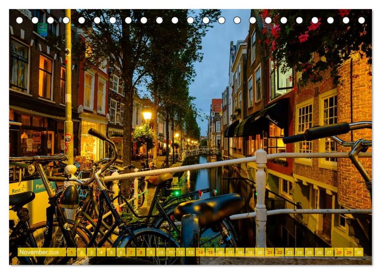 Produktbild: Feeling Holland (Tischkalender 2026 DIN A5 quer), CALVENDO Monatskalender