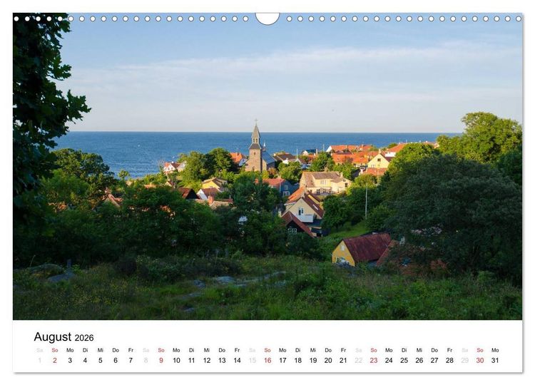 Produktbild: Bornholm (Wandkalender 2026 DIN A3 quer), CALVENDO Monatskalender