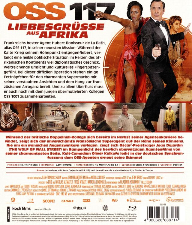OSS 117 Liebesgrüße aus Afrika als Blu-ray kaufen