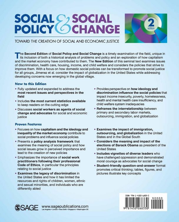 Produktbild: Social Policy and Social Change