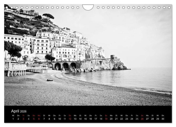 Produktbild: Neapel und die Sorrentiner Halbinsel (Wandkalender 2026 DIN A4 quer), CALVENDO Monatskalender