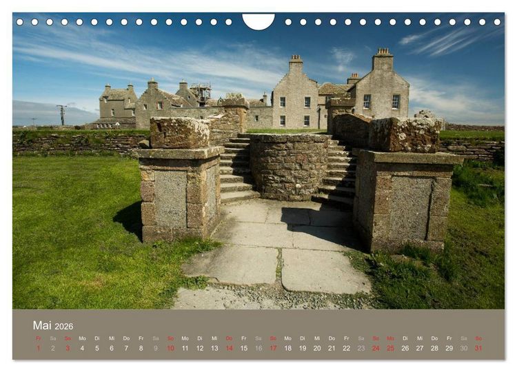 Produktbild: Historisches Schottland (Wandkalender 2026 DIN A4 quer), CALVENDO Monatskalender
