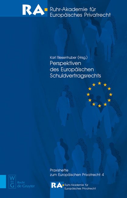 Produktbild: Perspektiven des Europ&auml;ischen Schuldvertragsrechts