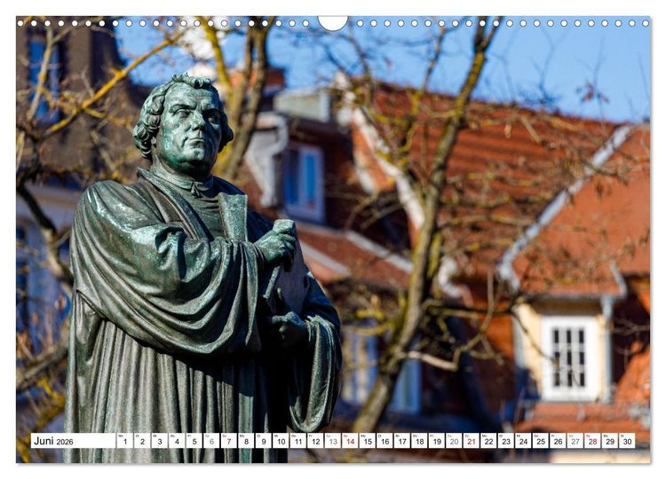 Produktbild: Eisenach in Th&uuml;ringen (Wandkalender 2026 DIN A3 quer), CALVENDO Monatskalender