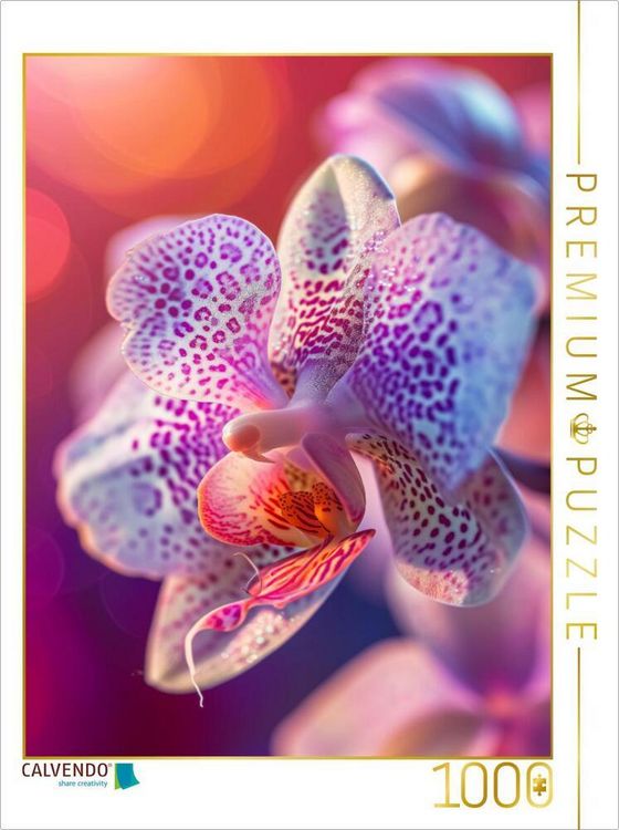 Produktbild: CALVENDO Puzzle Blick der Phalleanopsis | 1000 Teile Lege-Gr&ouml;&szlig;e 64x48cm Foto-Puzzle f&uuml;r gl&uuml;ckliche Stunden