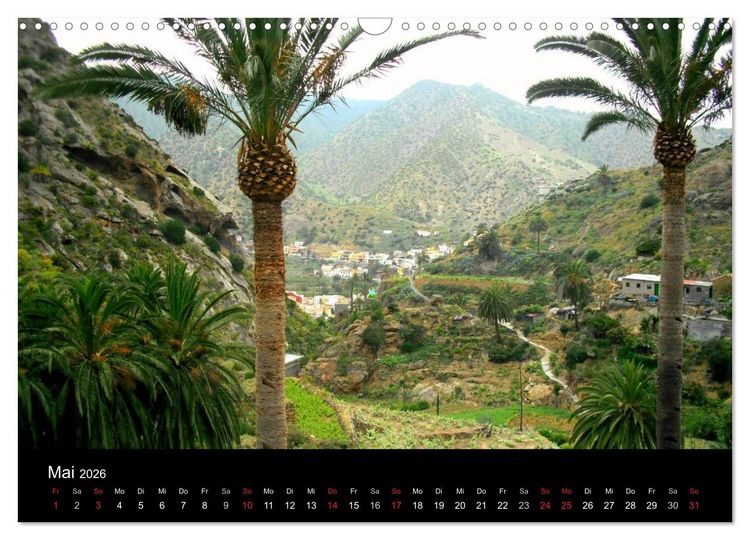 Produktbild: La Gomera (Wandkalender 2026 DIN A3 quer), CALVENDO Monatskalender