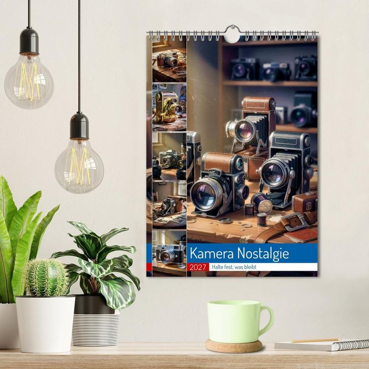 Produktbild: Kamera Nostalgie (Wandkalender 2027 DIN A4 hoch), CALVENDO Monatskalender