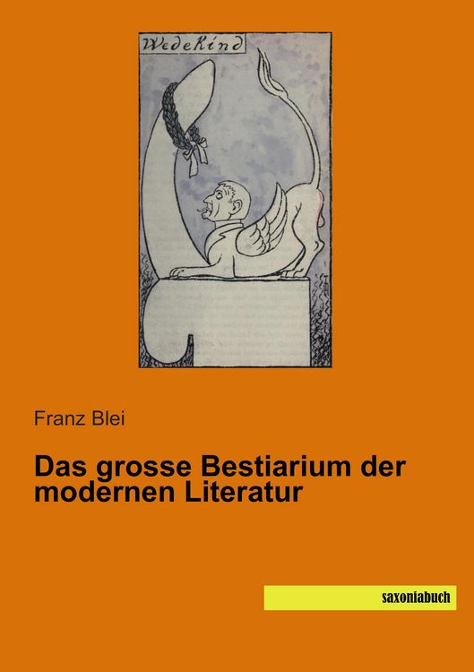 Produktbild: Das grosse Bestiarium der modernen Literatur