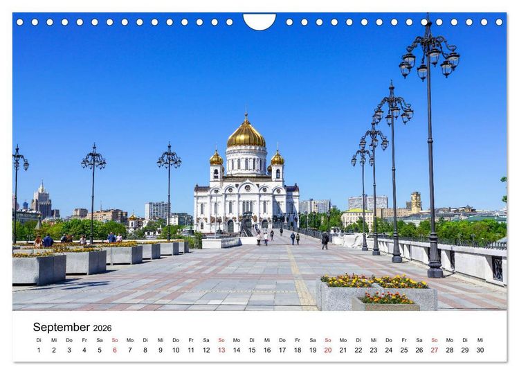 Produktbild: Moskau City (Wandkalender 2026 DIN A4 quer), CALVENDO Monatskalender