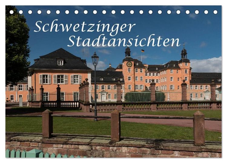 Produktbild: Schwetzinger Stadtansichten (Tischkalender 2026 DIN A5 quer), CALVENDO Monatskalender