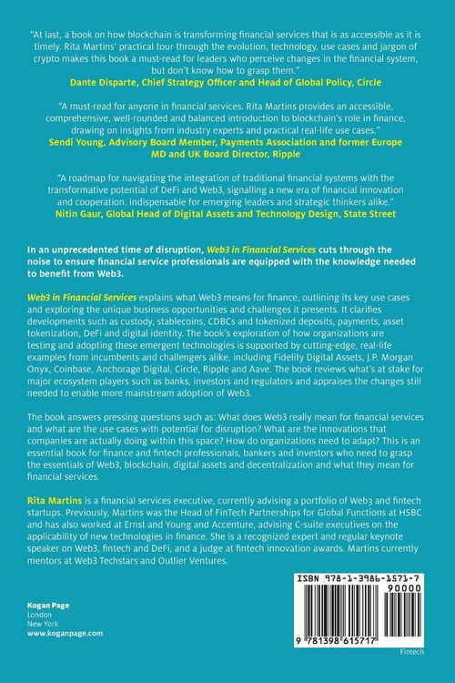 Produktbild: Web3 in Financial Services