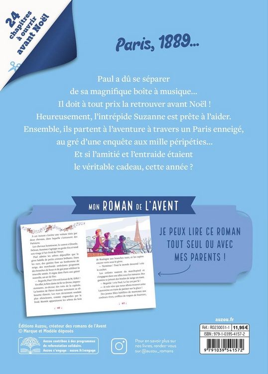 Produktbild: Un No&euml;l &agrave; Paris : mon roman de l'Avent