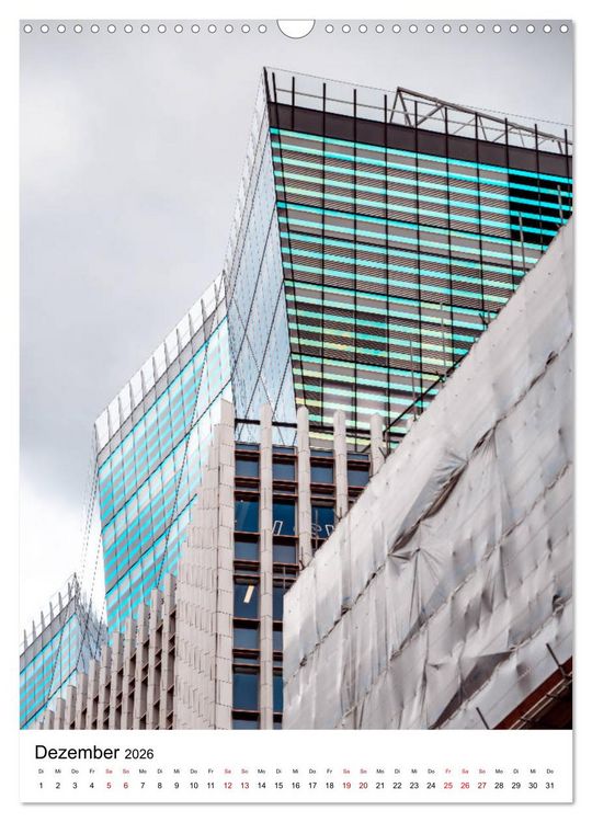 Produktbild: London Financial District (Wandkalender 2026 DIN A3 hoch), CALVENDO Monatskalender