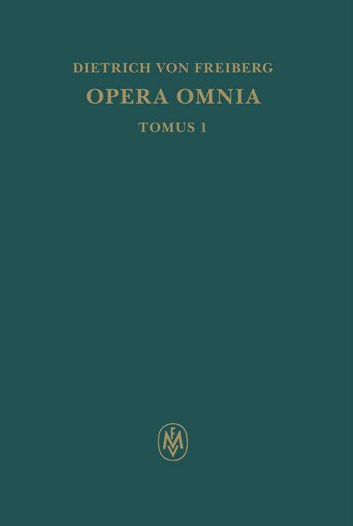 Produktbild: Opera omnia, Tomus I. Schriften zur Intellekttheorie