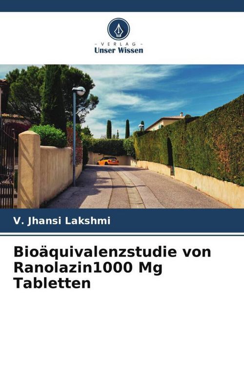 Produktbild: Bio&auml;quivalenzstudie von Ranolazin1000 Mg Tabletten